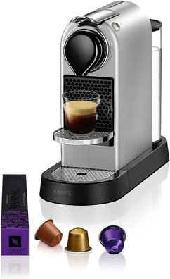 Krups Nespresso Kaffeemaschine | Freistehende Espressomaschine | Automatische Ab