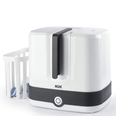 NUK Vario Express Dampf-Sterilisator Modular für bis zu 6 Babyflaschen, Sauger &