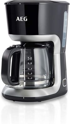 AEG Kaffeemaschine / 1,5 l / 12-18 Tassen Aroma-Glaskanne / Warmhaltefunktion /