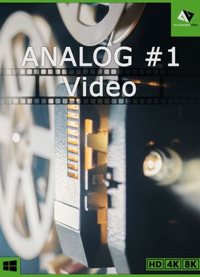 ANALOG #1 Video - Videobearbeitung -Accelerated Vision - PC Download Version