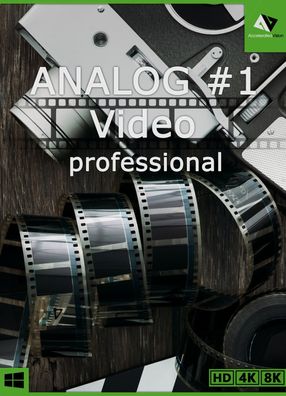 ANALOG #1 Video Professional - Videobearbeitung -Accelerated - PC Download Version