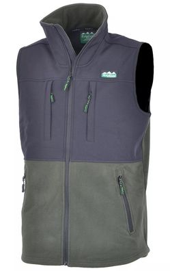 Ridgeline Kids Hybrid Fleece Vest Olive/ Black