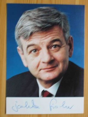 Bundesminister a.D. Joschka Fischer - han. Autogramm!