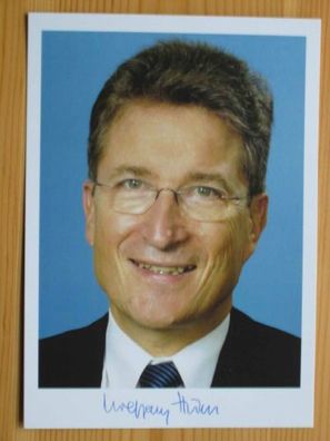 Bischof Prof. Dr. Wolfgang Huber - handsigniertes Autogramm!!!