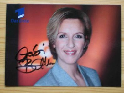 WDR Fernsehmoderatorin Gabi Bauer handsign. Autogramm!!