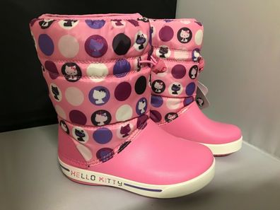 Crocs Kids´ Crocband Hello Kitty ® Stiefel Winter Regenstiefel Kinder Neu & Ovp
