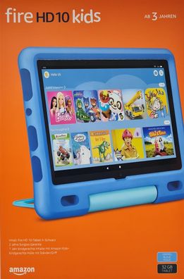 Amazon Fire HD 10 Kids Tablet 2021, 25,6 cm (10,1 Zoll) Full HD Display (1080p), ...