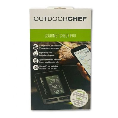 Outdoorchef Gourmet Check Pro, Smart Grillthermometer (14.491.37) bluetooth