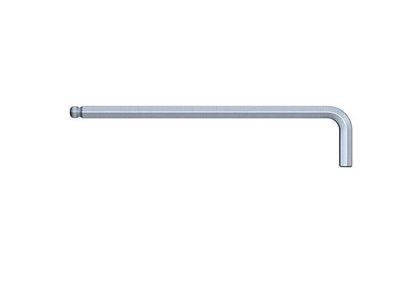 Wiha Stiftschlüssel Sechskant-Kugelkopf mattverchromt (01406) 10 x 231 mm, 50 mm