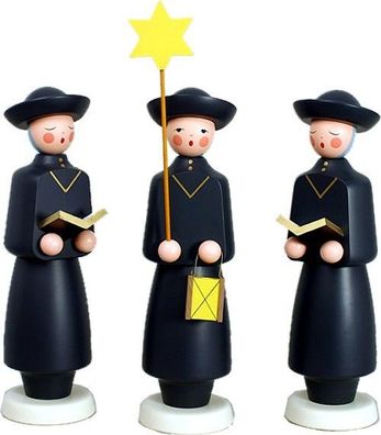 Zeidler Kurrende-Gruppe 50cm Groß-Figuren Kurrendesänger Sternsinger Erzgebirge