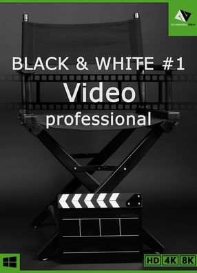 Black & White Video #1 Professional - Accelerated Vision - PC Download Version