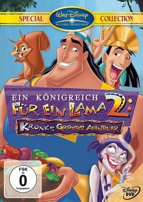 Ein Königreich für ein Lama 2 - Kronks großes Abenteuer (DVD] Neuware