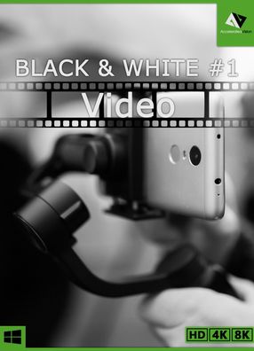 Black & White Video #1 Standard - Accelerated Vision - PC Download Version