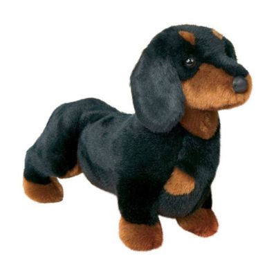 Dackel Spats 41 cm Douglas Cuddle Toys 2002 Plüschtier Hund Dachshund NEU