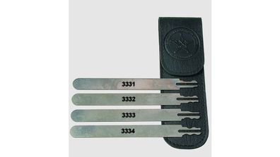 Lockmaster® Pick Set für Scheibenzuhaltungssysteme (doppelseitig)