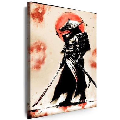 Leinwand Bilder Samurai-Krieger Japan Kunst Wandbilder Top