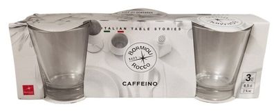 Bormioli m259376 Becher Cafe Set, 3er Set, Kaffeebecher, Espresso Gläser