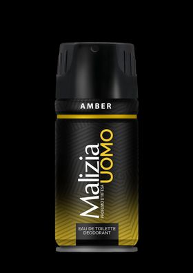Malizia Uomo Amber Deo 1 x 150ml Deodorant Eau de Toilette Spray