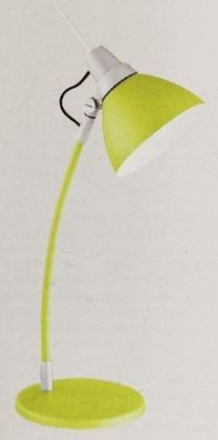 Brilliant Lampe Jenny Tischleuchte grün | 1x D45, E14, 40W, für Tropfenlampen
