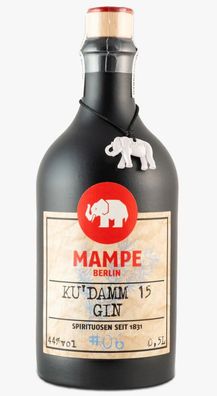 Mampe, Ku´damm 15 Gin, Dry Gin, 0,5 l, 44 % vol.