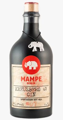 Mampe, Kreuzberg 61 Gin, 0,5 l, 43,5 % vol.