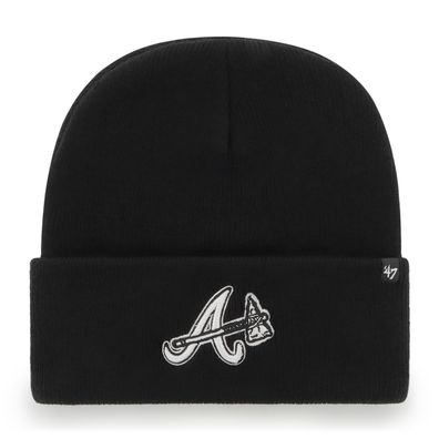 MLB Atlanta Braves Wollmütze Mütze Haymaker schwarz Knit Beanie 194165818836