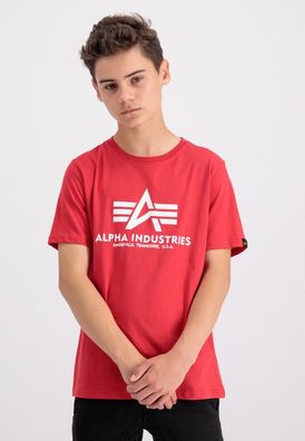 Alpha Industries T-Shirt Basic T Kids/ Teens Speed Red