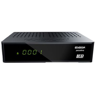 Edision Piccollino Full HD Sat-Receiver (DVB-S2, HDMI, SCART, 2x USB 2.0, LAN, K