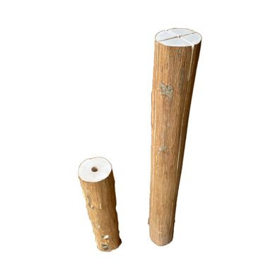 Holzfackel - Schwedenfeuer Baumfackel Finnfackel Garten Feuer Holz Schwedenfeuer 50cm