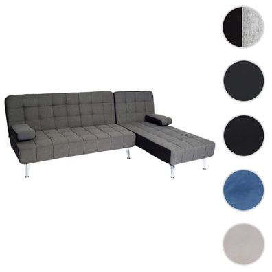 Schlafsofa HWC-K22, Couch Ecksofa Sofa, Liegefläche links/ rechts Schlaffunktion