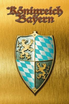 Blechschild Spruch 20x30 cm Königreich Bayern Schild Metall Deko Schild tin sign