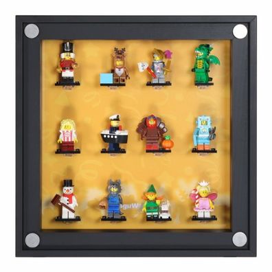 Click Vitrine PLUS für Lego® Sammelserie Serie 23 (71034) 30cmx30cmx6cm