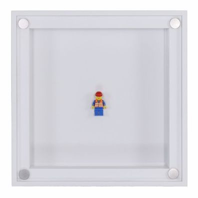 Click Vitrine PLUS Weiß 300x300x60mm für 1 Lego® Figuren