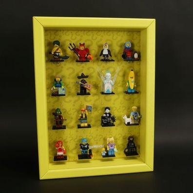 ClickCase Vitrine für LEGO® Serie 16 (71013) mit 16 Figurenhalter