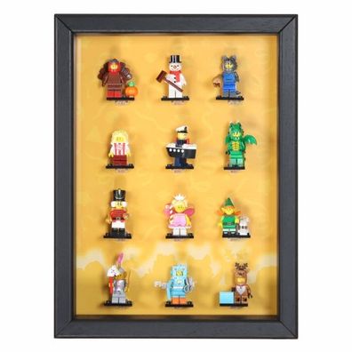 ClickCase Vitrine für LEGO® Serie 23 (71034) mit 12 Figurenhalter