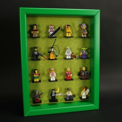 ClickCase Vitrine für LEGO® Serie 3 (8803) mit 16 Figurenhalter