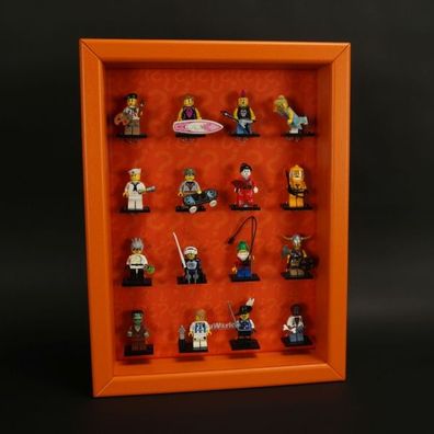 ClickCase Vitrine für LEGO® Serie 4 (8804) mit 16 Figurenhalter