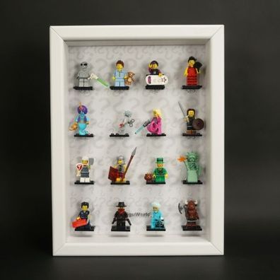 ClickCase Vitrine für LEGO® Serie 6 (8827) mit 16 Figurenhalter