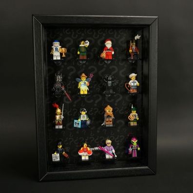 ClickCase Vitrine für LEGO® Serie 8 (8833) mit 16 Figurenhalter