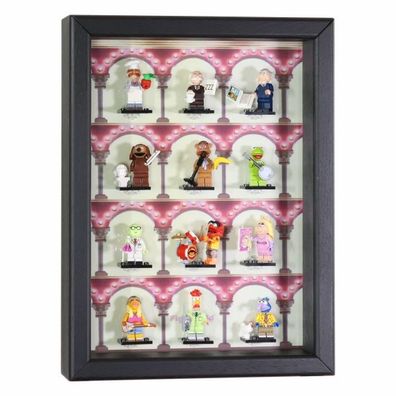ClickCase Vitrine für LEGO® Serie Die Muppets (71033) mit 12 Figurenhalter