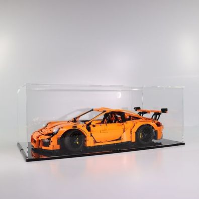 FiguSafe Vitrine für LEGO® Porsche 911 GT3 RS 42056 T/ B/ H 350x650x237 mm 006
