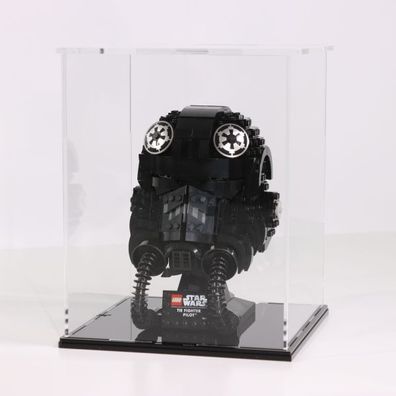FiguSafe Vitrine für LEGO® Star Wars™ TIE Fighter Pilot™ Helm 75274 T/ B/ H 200x2