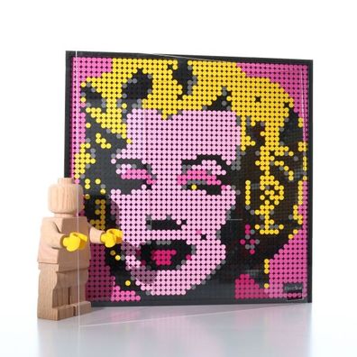 SafePlate für LEGO® Art Set „Andy Warhol’s Marilyn Monroe“ 31197 T/ B 383x383