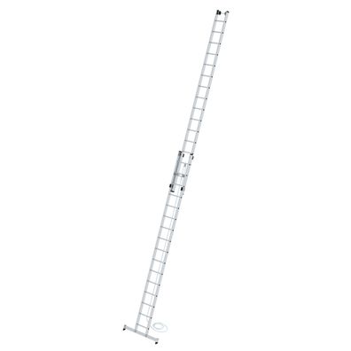 Sprossen-Seilzugleiter 2-teilig mit nivello®-Traverse 2x16 Sprossen