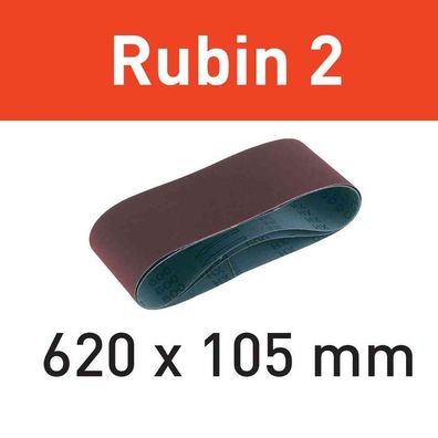 Festool Schleifband Rubin 2 L620X105-P60 RU2/10 499150 für BS 105 Holz StickFix