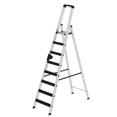 Stufen-Stehleiter einseitig begehbar mit clip-step relax 8 Stufen