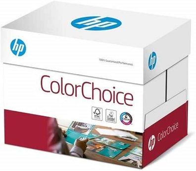HP Farblaserpapier, Druckerpapier Colorchoice CHP750 - 90 g, A4, 2500 Blatt (5x500...