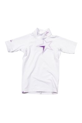 Jobe Impress Rash Guard Youth Purple Lycra Shirt Mädchen Sonnenschutzshirt