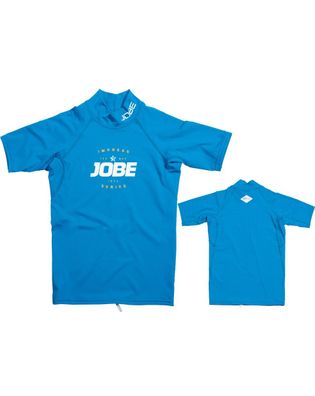 Jobe Impress Rash Guard Rebel Kinder Lycra Sonnenschutz Shirt blau