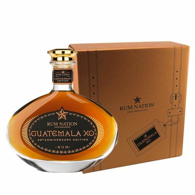 Rum Nation Guatemala XO 20th Anniversary Edition, 40% Vol. 0,7l